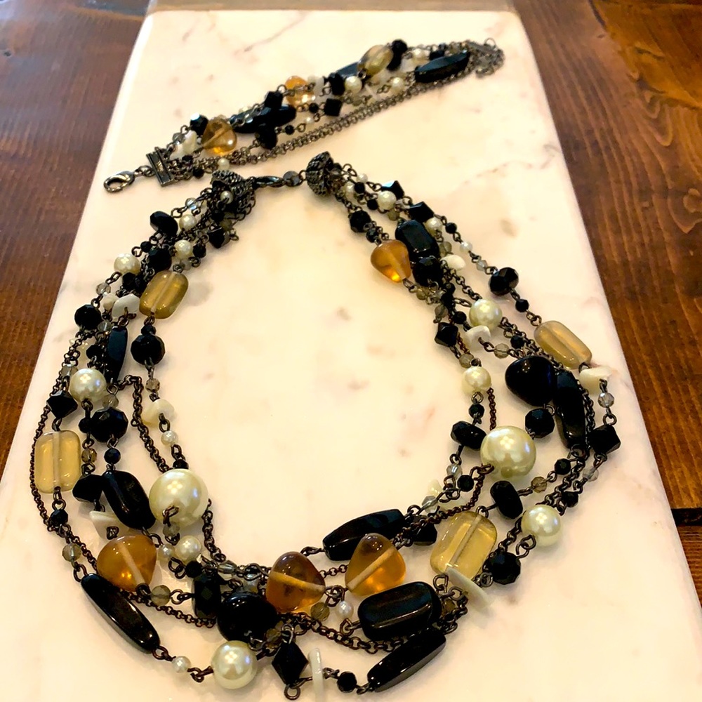 Lia Sophia necklace and bracelet set